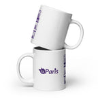 tsgabrielle® • Paris - Notre-Dame-katedralen • Glansig mugg • Vit • Keramik • 3 storlekar