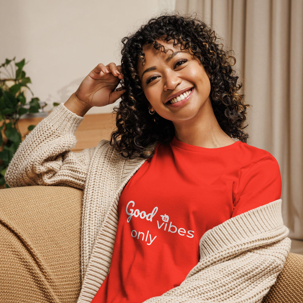 tsgabrielle® • Trans / Women's • Good Vibes Only • Relaxed T-Shirt • 8 Colors • 100% Cotton