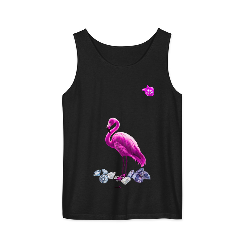 tsgabrielle® • För Henne • Flamant Rose • Plaggfärgat linne • Svart