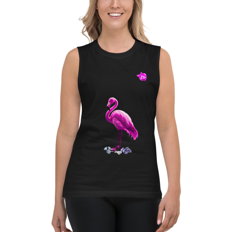 tsgabrielle® • For Henne • Flamant Rose • linne • svart